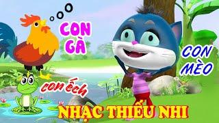 Nhạc Thiếu Nhi Vui Nhộn - Tuyển Tập 20 Ca Khúc Thiếu Nhi Hay Nhất Việt Nam Chú Gà Chú Mèo Chú Ếch