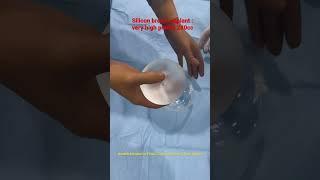 Silicon gel #breastimplant for breast enlargement surgery #breastaugmentation #breastcosmeticsurgery