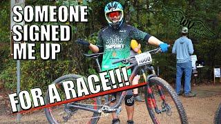 First Time On A TREK Full Suspension And Its In A Race