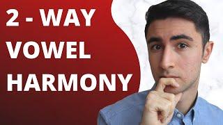 Turkish Grammar  2 Way Vowel Harmony Turkishwithcan