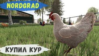 FS 22 - Nordgrad.  Купил КУР.  Сею СОРГО.  Новый УЧАСТОК с ЛЕСОМ # 18