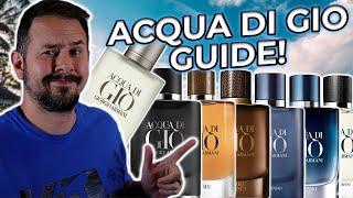 Giorgio Armani Acqua di Gio BUYING GUIDE - Which ADG Is Best For You?