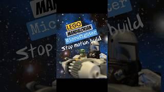 New Star Wars LEGO mini movie build Mandalorian  microfighter. #lego #starwars #mandalorian #shorts