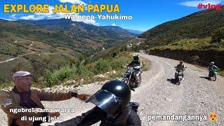 DULU KESINI TRACKING BUTUH SEHARIANSEKARANG ? JALAN TRANS WAMENA-YAHUKIMO #papua #vlog #traveling