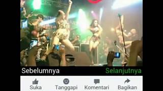 Heboh Foto-foto Penari Striptis Sexy Dancer Nyaris Bugil Bergoyang di Gelora Joko Samudro Gresik