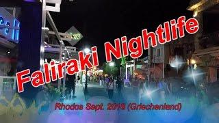 Rhodos - 2016 Faliraki Nightlife in 90 Sekunden