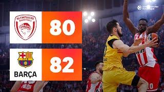 Olympiacos - FC Barcelona  OVERTIME Thriller PLAYOFFS Game 3  2023-24 Turkish Airlines EuroLeague