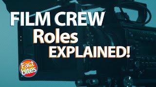 Film Crew Roles Explained Behind the scenes on set.