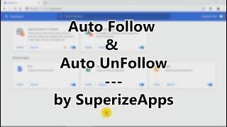 Auto Follow & Auto UnFollow - Super Automation for Instagram