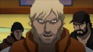 Justice League Throne of Atlantis Wait In Line HD