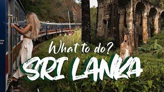 SRI LANKA - What to do?  Travel Vlog Part 1