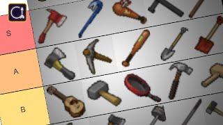 Ranking all the MELEE weapons in Project Zomboid