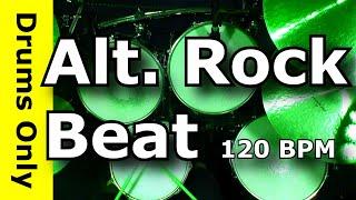 Backing Track - Alternative Rock Drum Beat 120 BPM - JimDooley.net