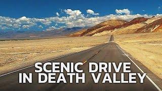 SCENIC DRIVE - Death Valley National Park California Nevada USA Travel FHD