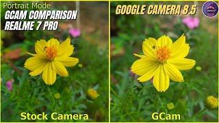 Google Camera 8.5 for Realme 7 Pro  Gcam vs Camera Stock Comparison