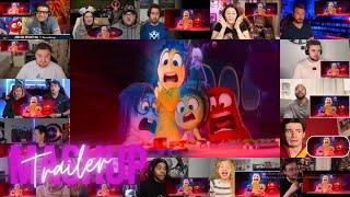 Inside Out 2 - Teaser Trailer Reaction Mashup  - Pixar - 2024