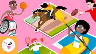 Aprende todos los DEPORTES - Educación física - Vocabulario para niños - Recopilación