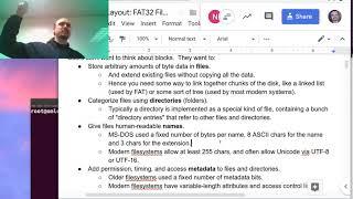 Filesystems and the File Allocation Table FAT32 CS 321 2019 02 13