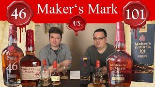 Makers Mark 46 vs. 101 - Wer gewinnt?  Bourbon Vergleich & Verkostung