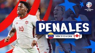 VENEZUELA-CANADÁ  PENALES  CONMEBOL COPA AMÉRICA USA 2024™