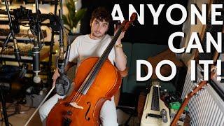 Recording Cello when you SUCK at Cello Loam Track Walkthrough