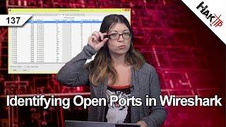 Identifying Open Ports in Wireshark HakTip 137