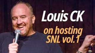 Louis CK on hosting Saturday Night Live for the first time