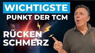 Der wichtigste Punkt der TCM bei Rückenschmerzen So gehts ohne Medikamente