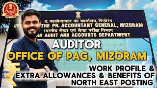 CAG AUDITOR VLOG  WORK PROFILE & BENEFITS OF NORTH EAST POSTING ₹₹₹  CGL 2022 SELECTED