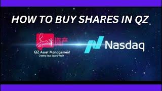 HOW TO BUY SHARES IN QZ USING INCOME CAP