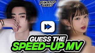 HARD KPOP QUIZ GUESS THE KPOP SONG BY THE SPEED UP MV #2 - FUN KPOP GAMES 2024