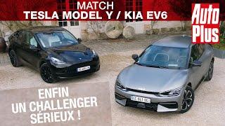 Match Kia EV6 face au Tesla Model Y  enfin un challenger sérieux 