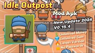Idle Outpost v0.15.4 Mod Apk Unlimited Gem No Ads Free Rewards New Update 2024
