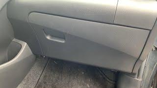 Glovebox Removal On Toyota YarisViosBelta