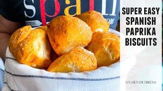 The EASIEST Homemade Biscuits  Delicious Spanish Paprika Biscuits Recipe