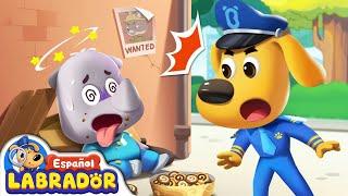 Sheriff Labrador - No Aceptes Comida de Extraños‍ EP 54  Videos para Niños  BabyBus en Español