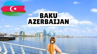 Baku Azerbaijan - 4K City Walking Tour 