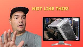 Gamers Nexus cant figure out how to open a PC case