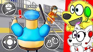 PLAY AS BARRY in Roblox Barrys Prison Run OBBY INSANE CHALLENGE