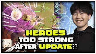 BROKEN HEROES?  NAVI showing POWER OF NEW UPADTE  NAVI vs FuChing NO.1  Clash of Clans