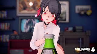 【ゼンゼロ Zenless Zone Zero MMD】Ahegao Bemax Challenge  Ellen Joe エレン・ジョー