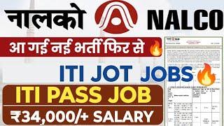 NALCO ITI Permanent Jobs  Salary 34000+  NALCO India ITI Permanent Jobs Vacancy Nalco Vacancy