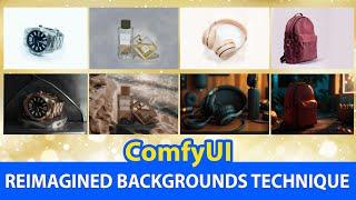 ComfyUI - Lighting and Creating Backgrounds for Products
