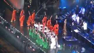 UK Welcome Modi - Wembley Stadium - Indian Flag Dance