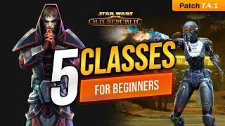 Top 5 BEST & EASIEST Classes for Beginners & Returning Players in SWTOR PVP 2024 Patch 7.4.1