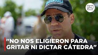 Hay que hacer por nuestra gente no nos eligieron para gritar ni dictar cátedra Álex Char