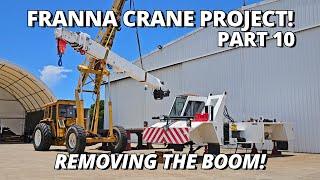 Removing & Inspecting the Boom  Franna Crane Project  Part 10