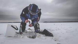 Первый выезд с жерлицами  Ловим живца  Знакомимся с новым озером