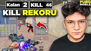 OHA YENİ MOD KİLL REKORUMU KIRDIM 46 kill ALDIM   PUBG MOBİLE