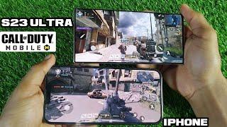 iPhone 13 Pro Max VS Samsung S23 Ultra - Call of Duty Gráficos Máximo 4K - La Batalla